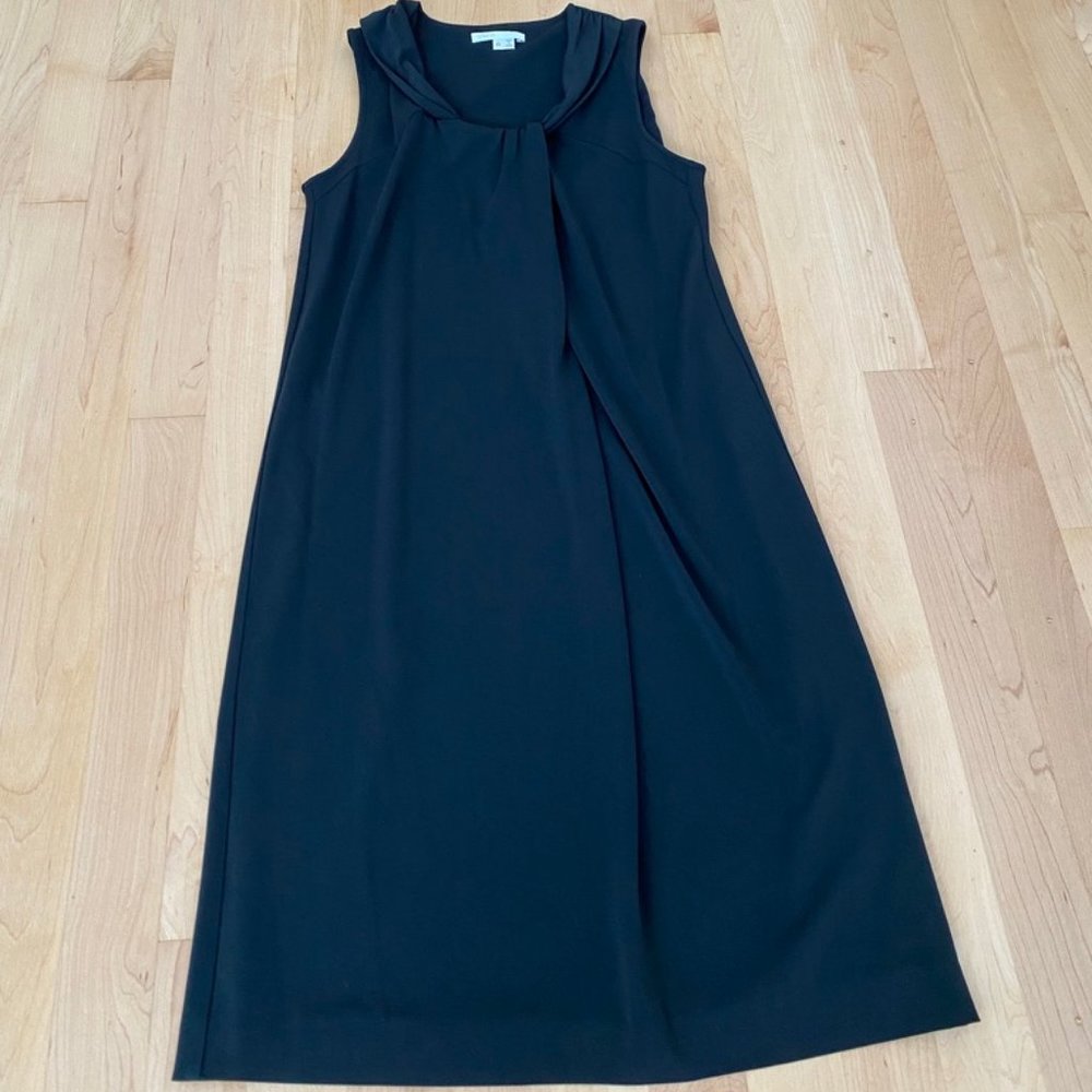 VINCE BLACK SILK DRESS